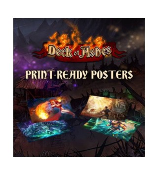 Deck of Ashes - Print-Ready Posters DLC Steam Key GLOBAL